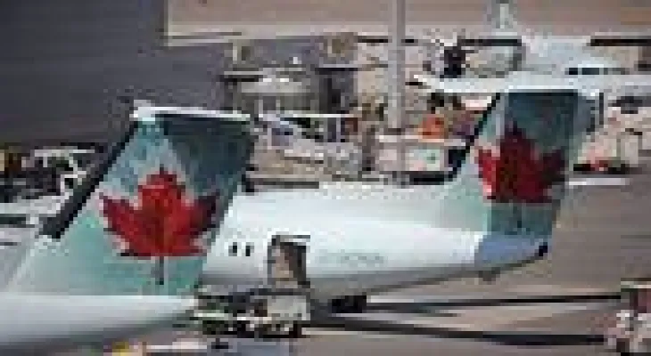 Flight delays occurred after a plane collided with another on the runway of Vancouver International Airport.