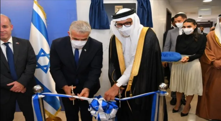 Israel opens an embassy in Bahrain after three years of normalizing relations...