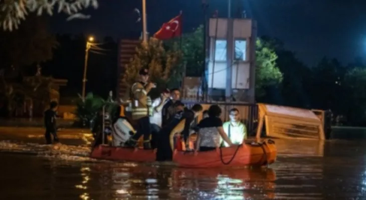 The number of flood victims in Turkey has risen...