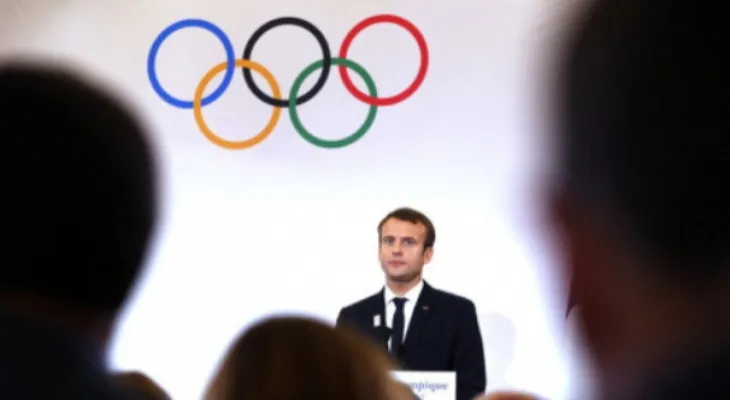 Macron: No place for Russian athletes at the Paris 2024 Olympics