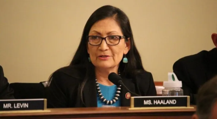 Haaland visits Canada to discuss Indigenous issues...