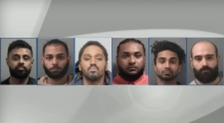 Arrest of 6 people and recovery of 22 stolen cars worth approximately 2 million dollars in Toronto