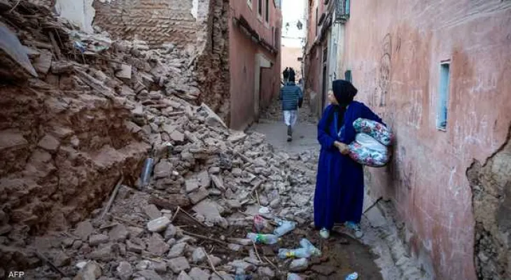 Earthquake disaster.. A Moroccan woman recounts the details of the "night of terror".