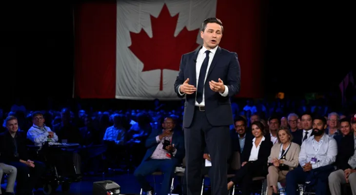 The conservatives conclude the Quebec conference by voting on the party policy.