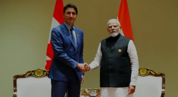 The Prime Minister of India reprimands the Canadian Prime Minister over Sikh protests.