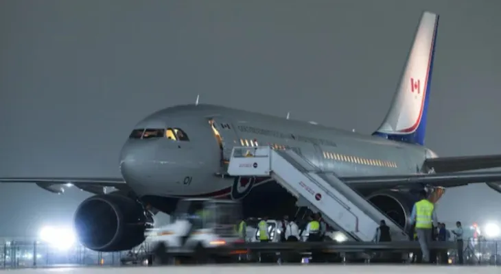 Justin Trudeau leaves India heading to Canada...