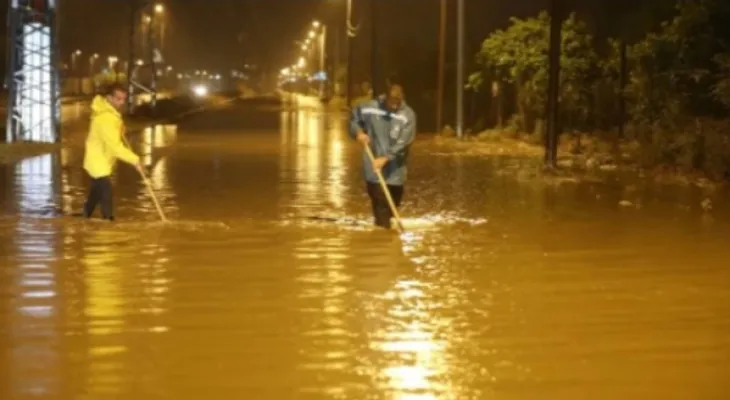 Hurricane 'Daniel' reaches Palestine...