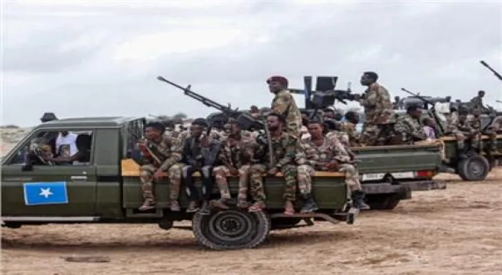 The killing of 30 terrorists in a military operation in central Somalia