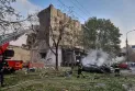 Injuring 5 people in a Russian missile attack in central Ukraine