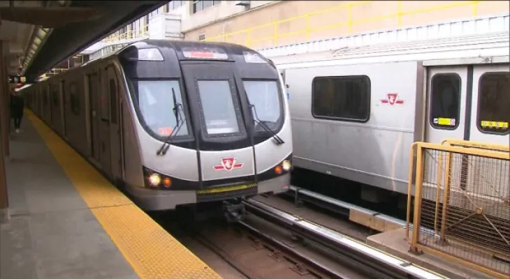 The resumption of subway service on the first line with "slight delays" after a problem occurred this morning.