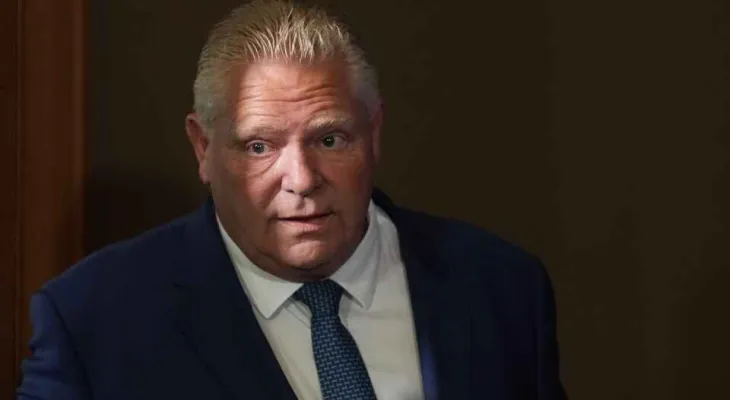 Prime Minister Ford holds a press conference following the resignation of the second minister after the Green Belt investigation.