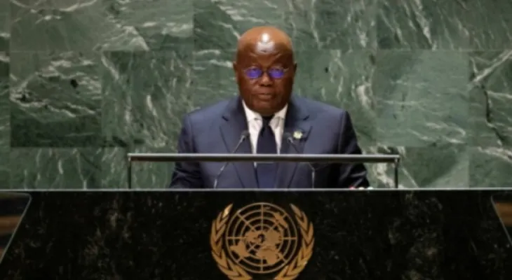 Ghana's president attacking Europe and America: Your fortunes were amassed from the blood of Africans.