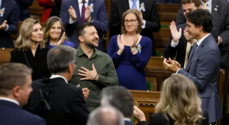 Zelensky to Canadian parliamentarians: "Russian violence must not go unpunished"