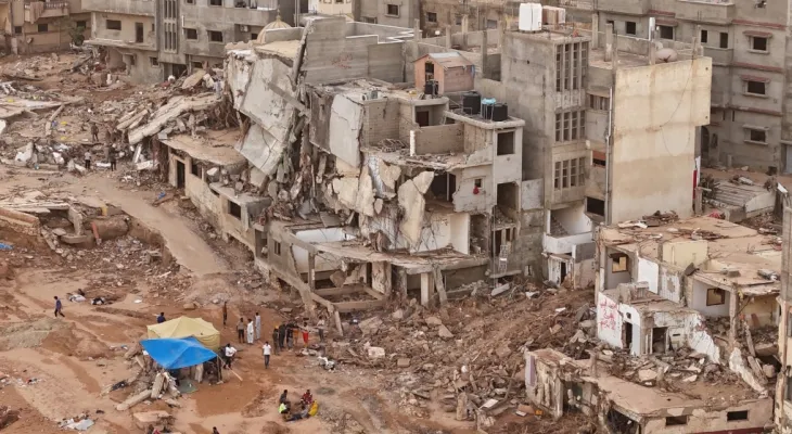 The Libyan Attorney General sentences 8 officials to prison on charges of potential negligence in the deadly dam collapse.