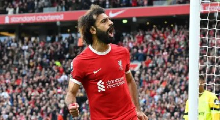 Mohamed Salah is the runner-up to Haaland in the top scorers of the Premier League 2023.