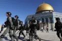 The occupation forces storm the Qibli mosque at Al-Aqsa Mosque...