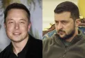 Elon Musk mocking Zelensky: 'When 5 minutes pass and you haven't asked for a billion dollars'