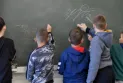 To protect students from Russian attacks... Ukraine builds its first underground school.