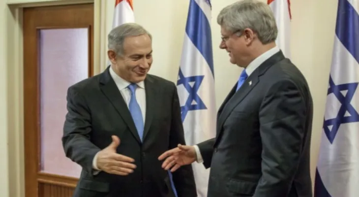 Former Canadian Prime Minister Stephen Harper expresses his unwavering support for Israel.