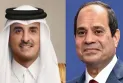 The Egyptian president and the Emir of Qatar discuss by phone the military escalation on the Palestinian-Israeli scene.
