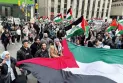 Protests sweep through Canadian cities in rejection of the Israeli aggression on Gaza.