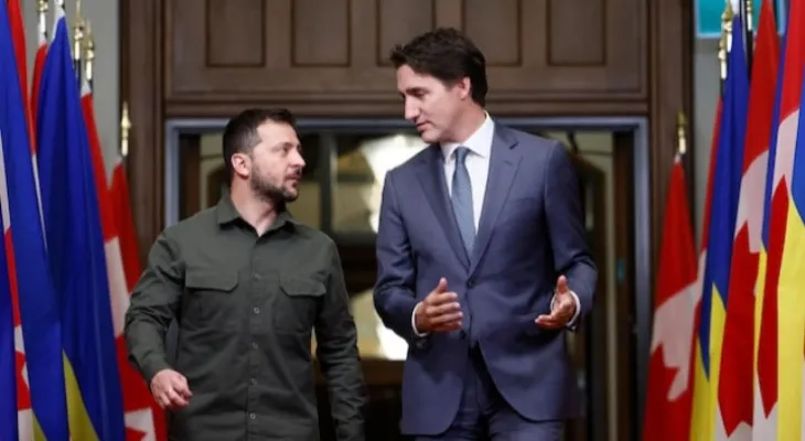 Zelensky: Canada is ready to help us evacuate the Ukrainian citizens trapped in the Gaza Strip.