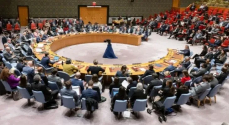 Today... the Security Council votes on a draft resolution regarding a humanitarian ceasefire in Gaza.