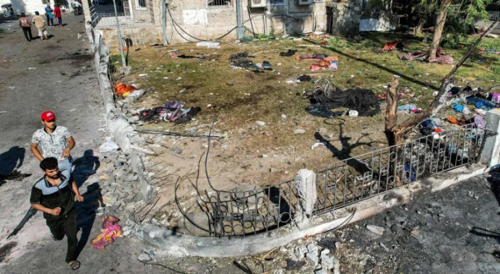 According to an official report .... Canada exonerates Israel from the massacre at the Baptist Hospital.