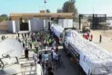 17 trucks of the second aid batch are preparing to enter the Gaza Strip on Sunday.