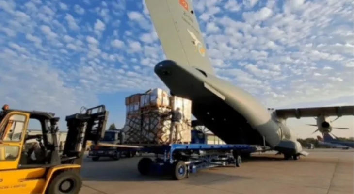 Turkey plans to send aid to Gaza using military aircraft.
