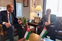 The foreign ministers of Jordan and Palestine discuss the developments in Gaza in New York.