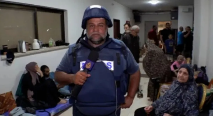 Members of the family of the Al Jazeera reporter were killed in an Israeli bombardment on Gaza.