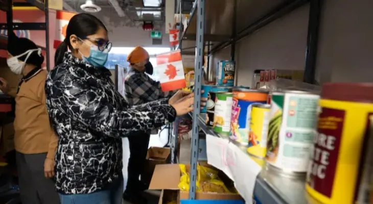 The cost of living is forcing millions of Canadians to turn to food banks...