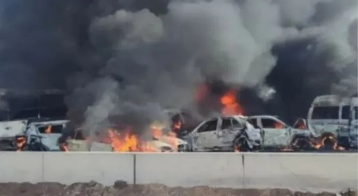 Egypt: At least 35 people killed in a collision between a bus and cars