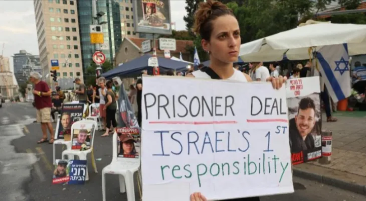 Hebrew media: Families of Hamas prisoners threaten to escalate...