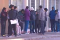 British Columbia: Long queues outside the Indian visa center as some services resume