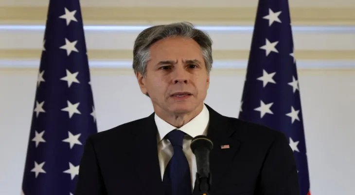 Blinken visits Israel to deter a war on two fronts and seeks a "temporary ceasefire" in Gaza.