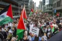 Tens of thousands protest in Canada demanding a ceasefire in Gaza, and Trudeau urges Netanyahu to respect international humanitarian law.