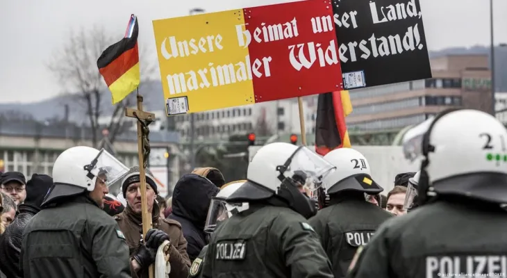 Germany tops the list of European countries in the spread of racism