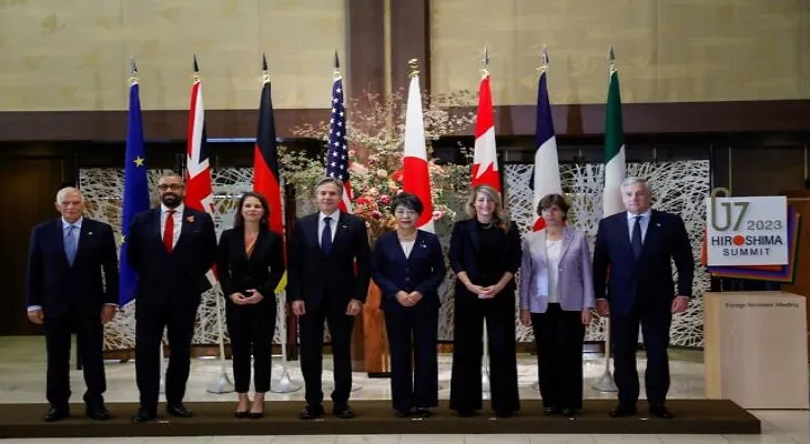 The G7 abstains from calling for a ceasefire in Gaza