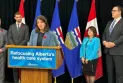 Alberta dismantles the current patient care model and establishes a new healthcare delivery system...