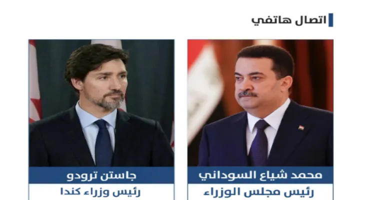 Phone call between the Prime Minister of Canada and the Prime Minister of Iraq about the situation in Gaza