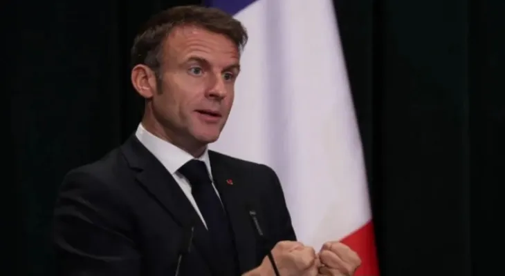 Macron announces an increase in French aid to Palestinians to 100 million euros