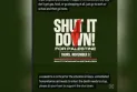 Arab and Palestinian activists protest in an innovative way against the war on Gaza