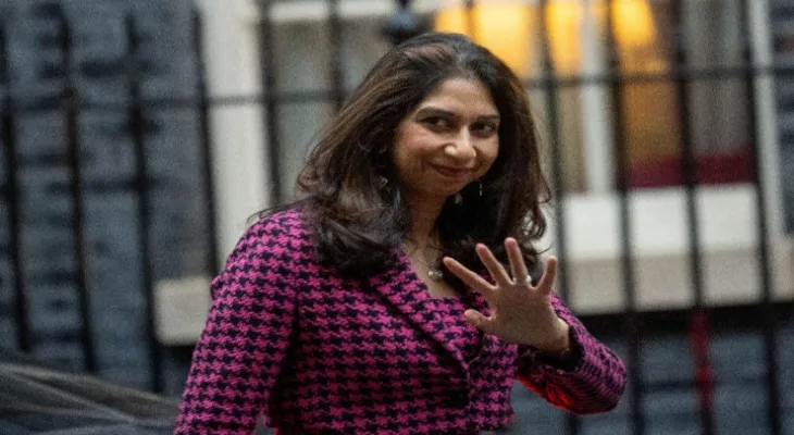 The British Home Secretary accuses the police of bias towards pro-Palestinian protesters...