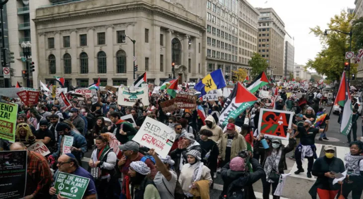 4 thousand demonstrations worldwide since the outbreak of the Gaza war and the number is increasing