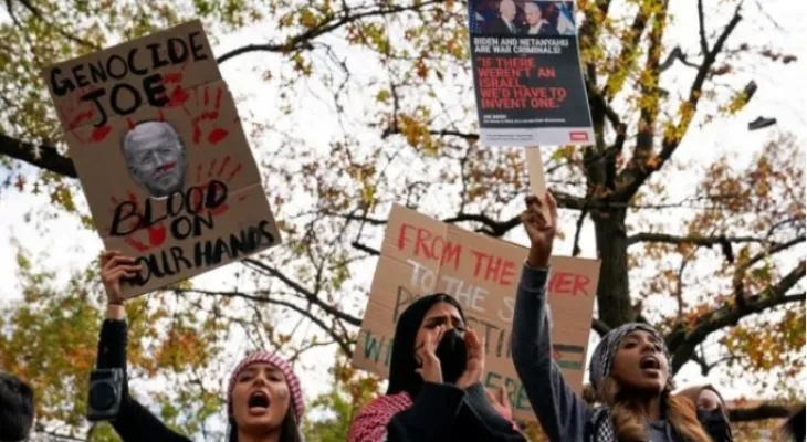 400 US government officials protest against Biden over the war on Gaza