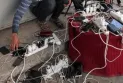 Toutes les services de la compagnie des télécommunications palestiniennes dans la bande de Gaza sont arrêtés.