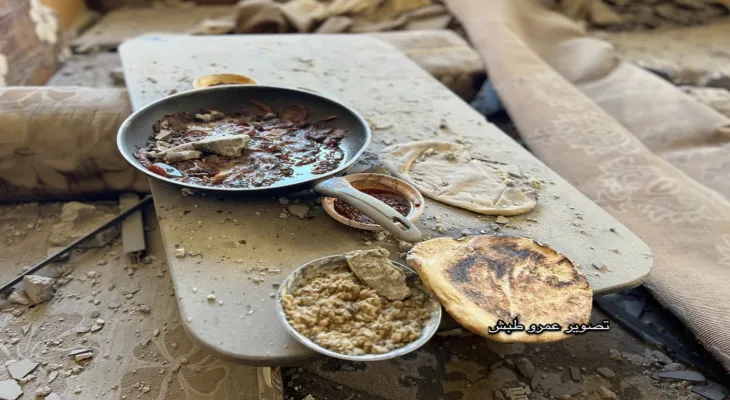 Le dernier petit-déjeuner d'une famille de Gaza avant d'être enterrée sous les décombres