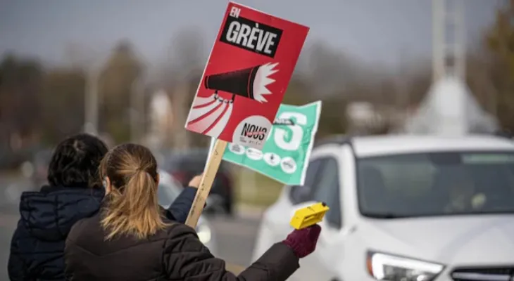 Quebec teachers prepare for a long unpaid strike...